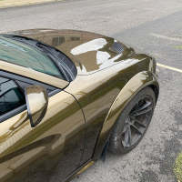 Gloss Metallic Midnight Gold Car Vinyl Wrap review 0