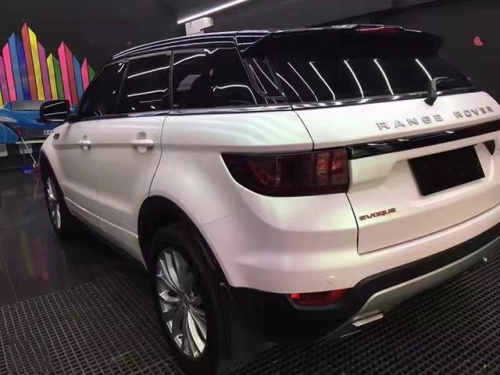  Metallic Gloss Aurora White Car Vinyl Wrap review 