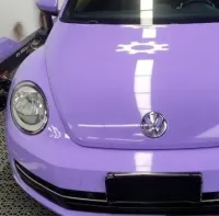 Super Gloss Lavender Purple Car Vinyl Wrap review 0