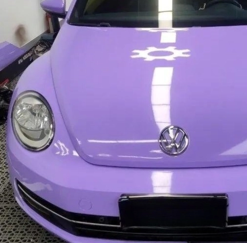 Super Gloss Lavender Purple Car Vinyl Wrap review 
