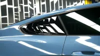 Super Gloss China Blue Car Vinyl Wrap review 0