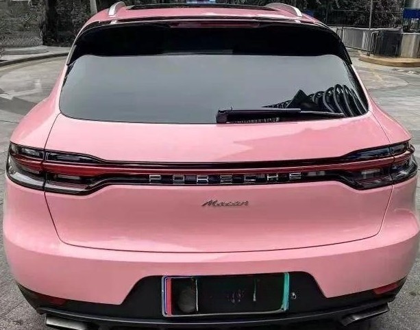 Gloss Rouge Pink Car Vinyl Wrap review 0