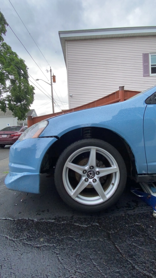Super Gloss China Blue Car Vinyl Wrap review 