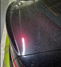 PET Gloss Shifting Red to Black Car Vinyl Wrap review 0