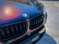 PET Gloss Shifting Red to Black Car Vinyl Wrap review 0