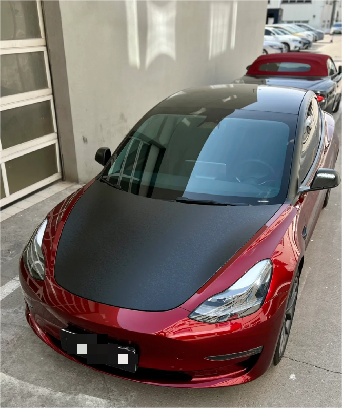  Liquid Metallic Dragon Blood Red Car Vinyl Wrap review 0