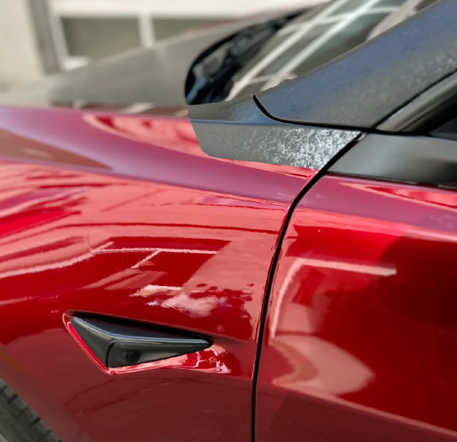  Liquid Metallic Dragon Blood Red Car Vinyl Wrap review 2