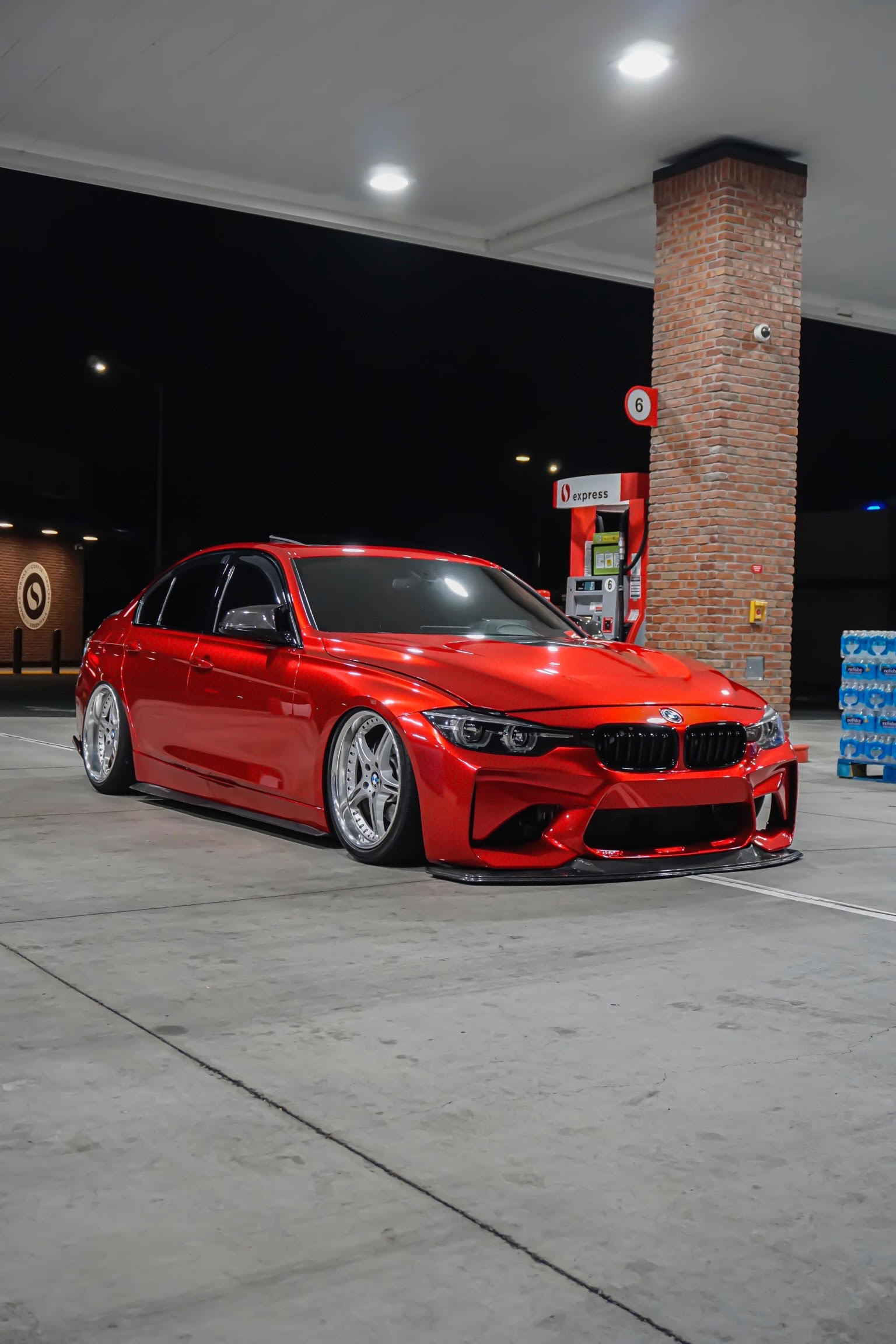 Gloss Metallic Vampire Red Car Vinyl Wrap review 0