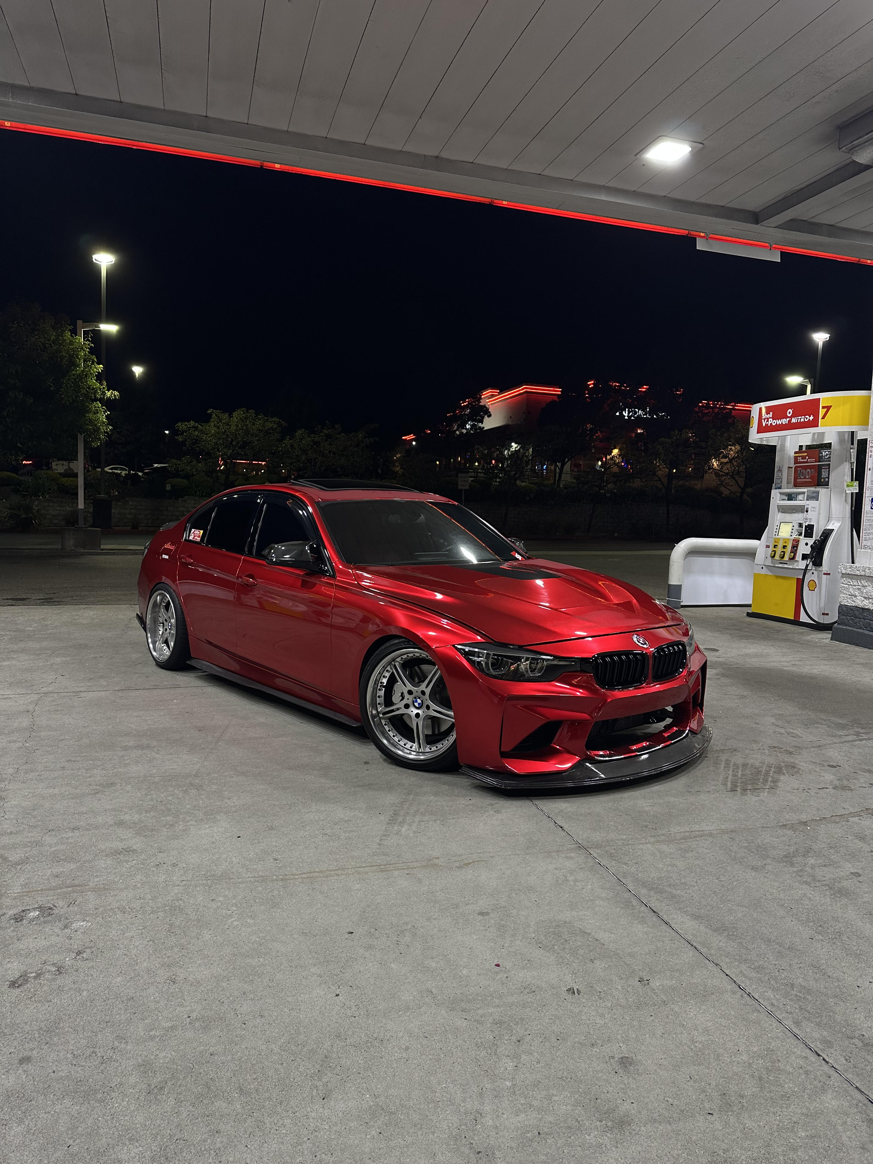 Gloss Metallic Vampire Red Car Vinyl Wrap review 1