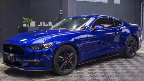 Gloss Metal Paint Blueberry Car Vinyl Wrap review 