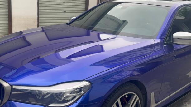 Gloss Metal Paint Blueberry Car Vinyl Wrap review rfb 03