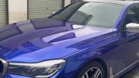 Gloss Metal Paint Blueberry Car Vinyl Wrap review 2