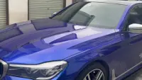 Gloss Metal Paint Blueberry Car Vinyl Wrap review 2