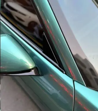 Gloss Metal Emerald Green Car Vinyl Wrap review 