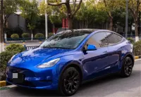 Gloss Metallic Jazz Blue Car Vinyl Wrap review 0