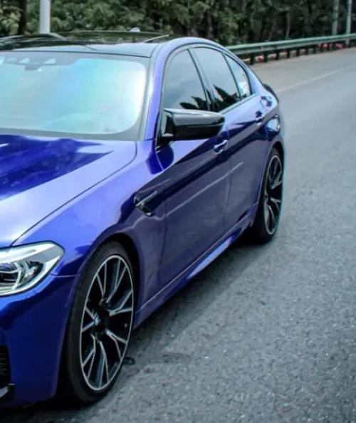 Gloss Metal Paint Blueberry Car Vinyl Wrap review 