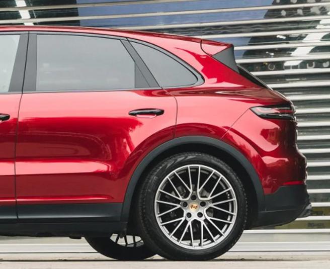 Gloss Metallic Cherry Red Car Vinyl Wrap review 1