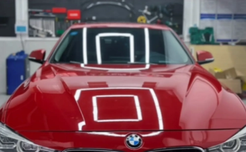 Gloss Metallic Cherry Red Car Vinyl Wrap review 