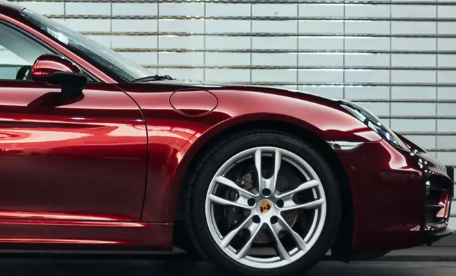 Gloss Metallic Cherry Red Car Vinyl Wrap review 1