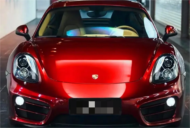 Gloss Metallic Cherry Red Car Vinyl Wrap review 0