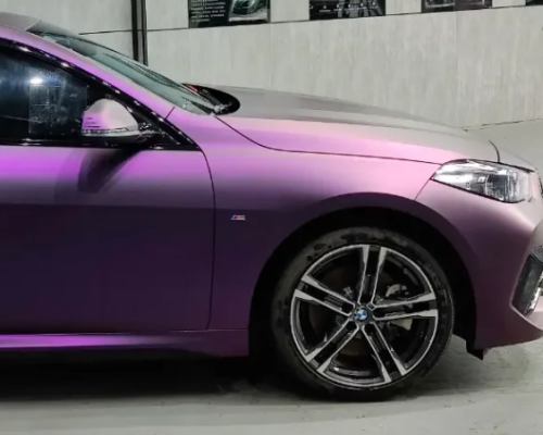 Matte Metallic Purple Car Vinyl Wrap review 