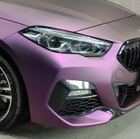 Matte Metallic Purple Car Vinyl Wrap review 