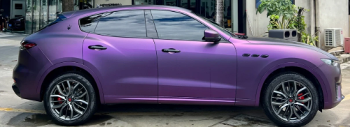 Matte Metallic Purple Car Vinyl Wrap review 