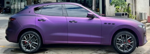 Matte Metallic Purple Car Vinyl Wrap review 