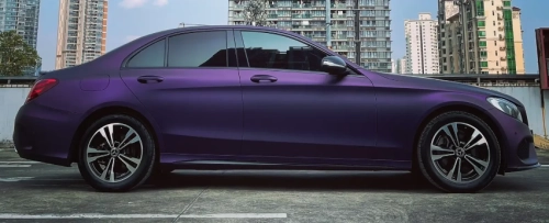 Matte Metallic Purple Car Vinyl Wrap review 