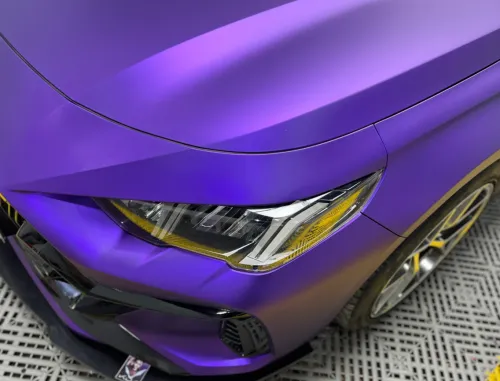 Matte Metallic Purple Car Vinyl Wrap review 