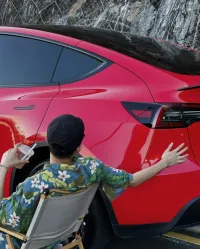  Super Gloss Candy Red Car Vinyl Wrap review 0