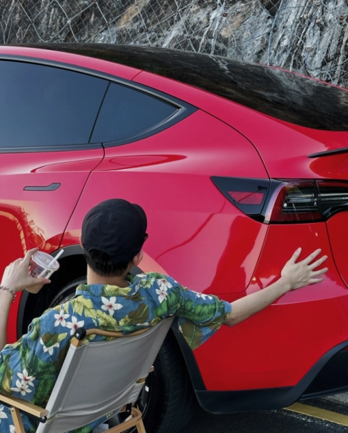  Super Gloss Candy Red Car Vinyl Wrap review 