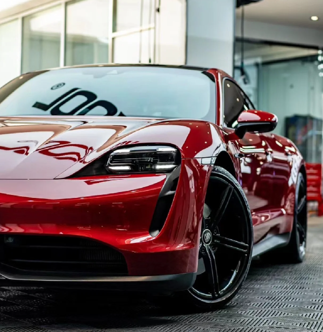  Super Gloss Candy Red Car Vinyl Wrap review 0