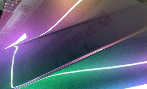 Gloss Metallic Green Galaxy Car Vinyl Wrap review 