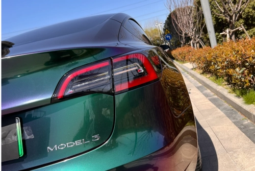 Gloss Metallic Green Galaxy Car Vinyl Wrap review 