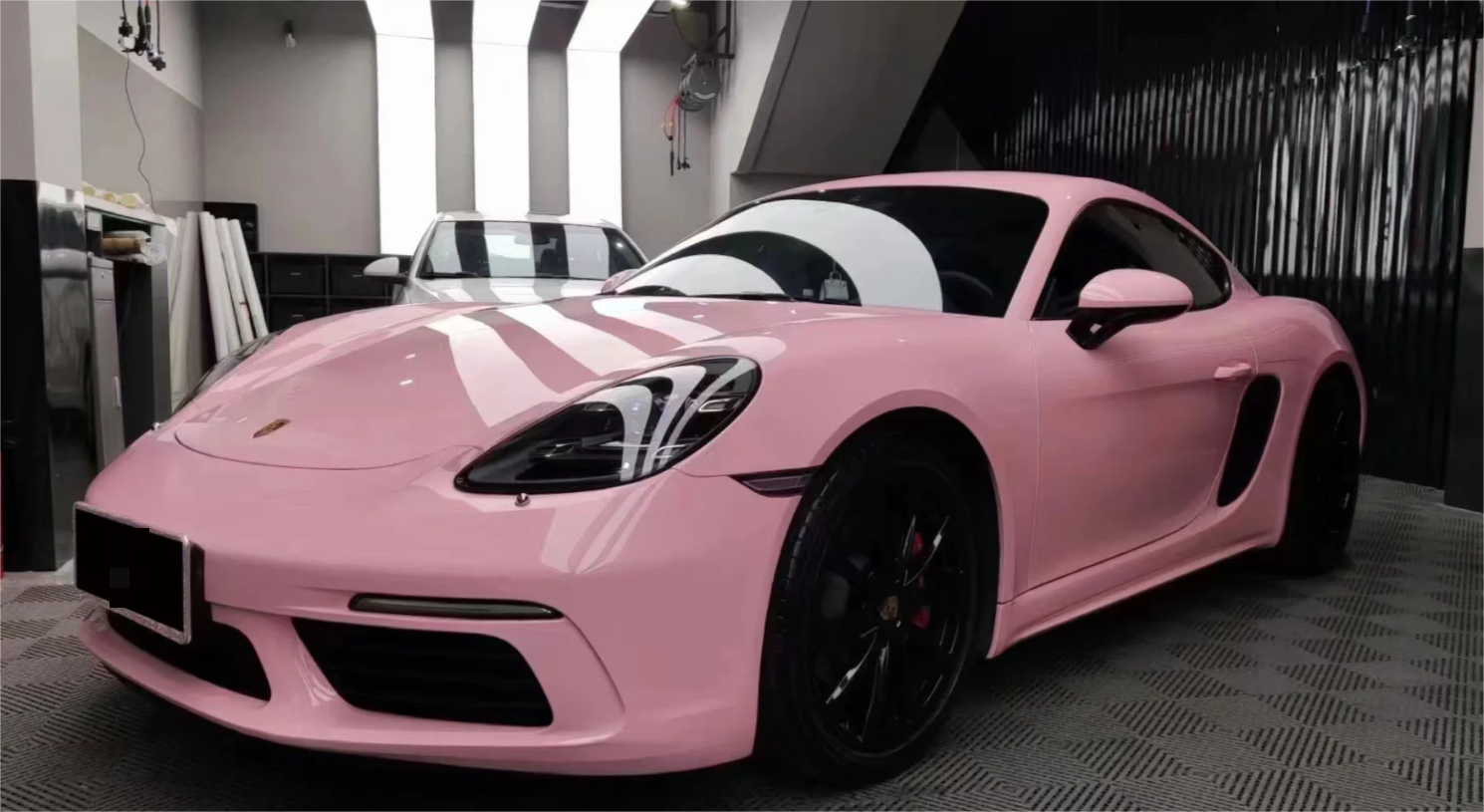 Gloss Rouge Pink Car Vinyl Wrap review 0