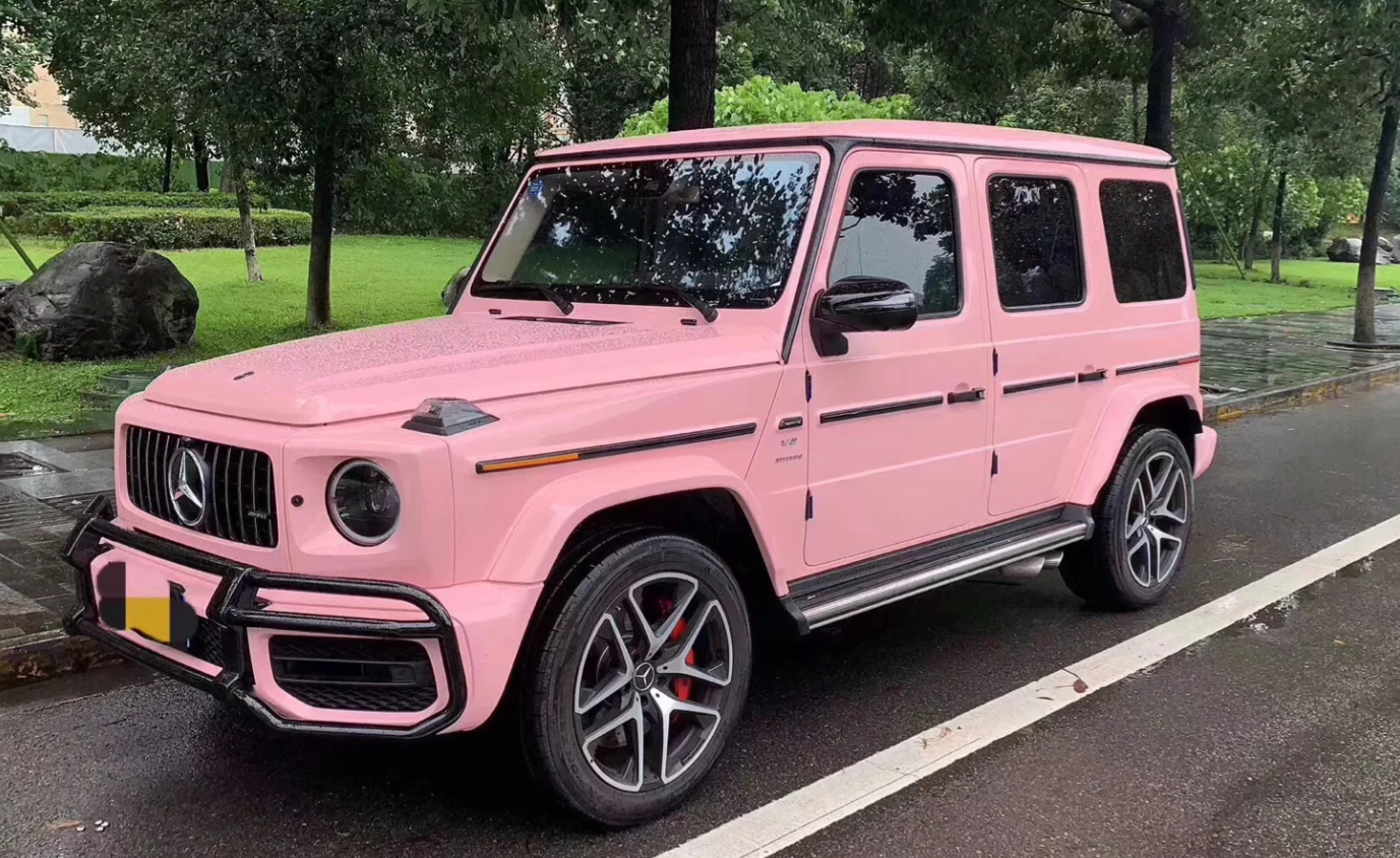 Gloss Rouge Pink Car Vinyl Wrap review 0