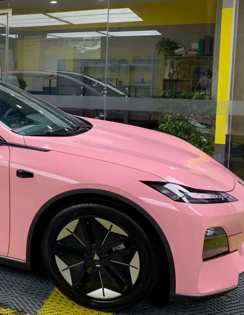 Gloss Rouge Pink Car Vinyl Wrap review 0