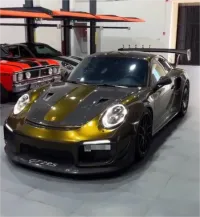 Gloss Metallic Midnight Gold Car Vinyl Wrap review 0