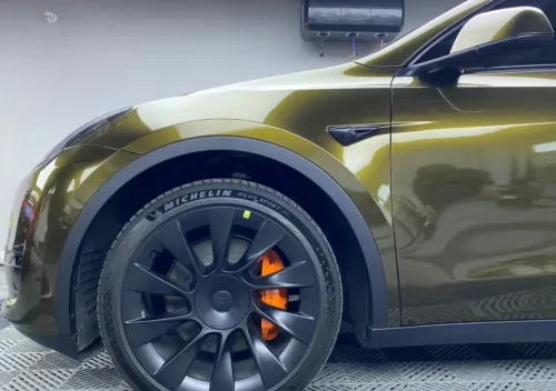Gloss Metallic Midnight Gold Car Vinyl Wrap review 