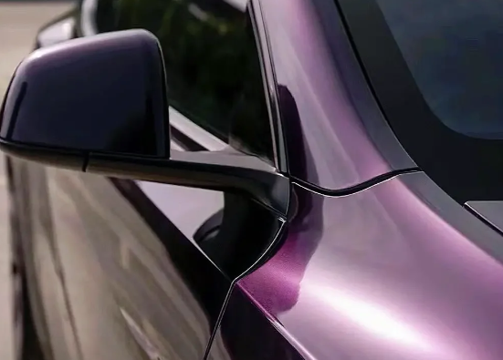 PET Gloss Metallic Midnight Purple Car Vinyl Wrap review 0