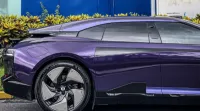 PET Gloss Metallic Twilight Purple Car Vinyl Wrap review 0