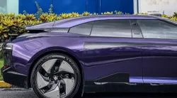 PET Gloss Metallic Twilight Purple Car Vinyl Wrap review MT