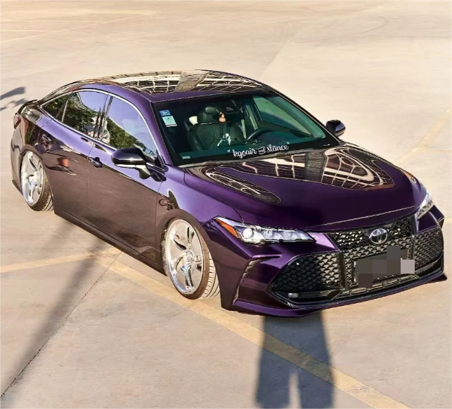 PET Gloss Metallic Twilight Purple Car Vinyl Wrap review Markus S.