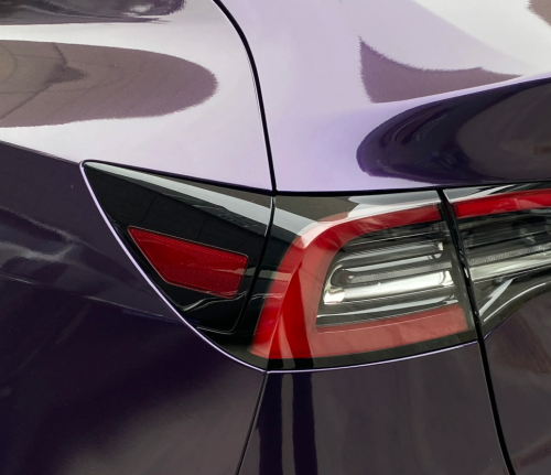 PET Gloss Metallic Twilight Purple Car Vinyl Wrap review 