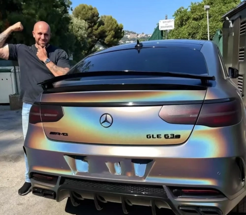 Matte Laser Grey Car Vinyl Wrap review 