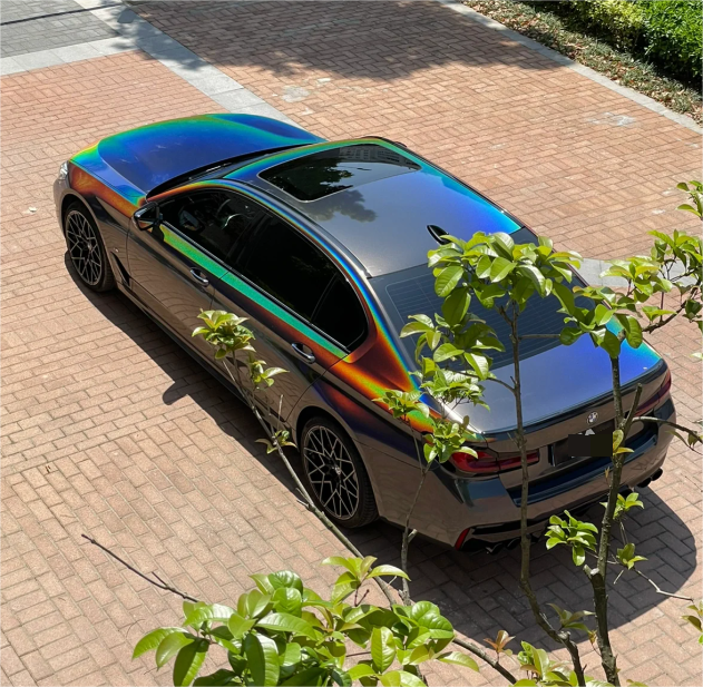 Matte Laser Grey Car Vinyl Wrap review erik