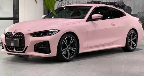 Super Matte Rose Pink Car Vinyl Wrap review 