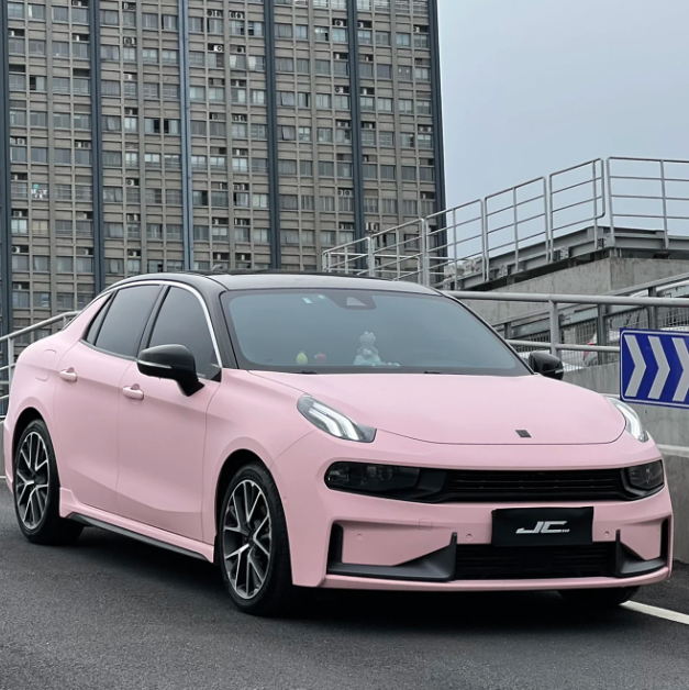  Super Matte Rose Pink Car Vinyl Wrap review 0