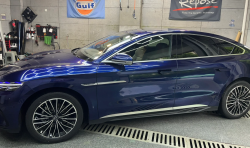 Gloss Metallic Tanzanite Blue Car Vinyl Wrap [BMW OEM Color] review Ahhh